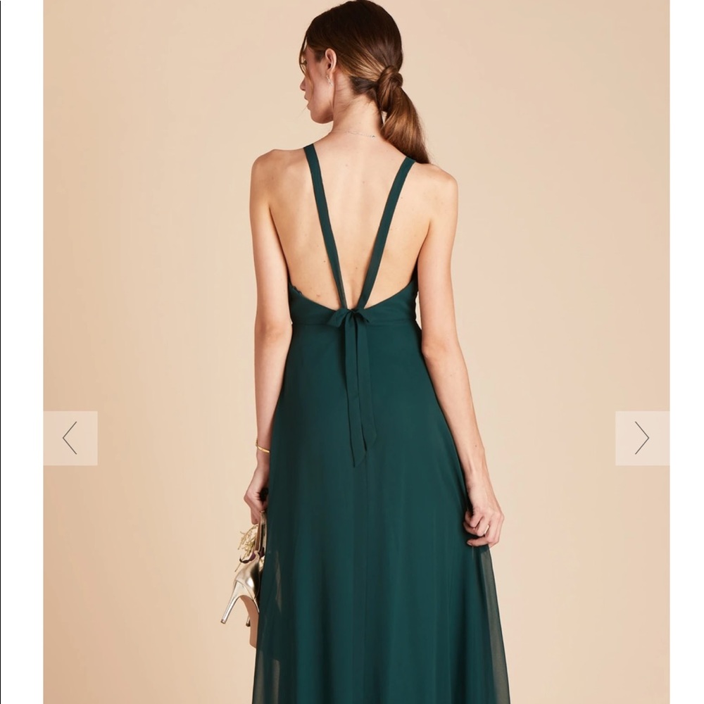 MONI CONVERTIBLE DRESS - EMERALD - Picture 2 of 5